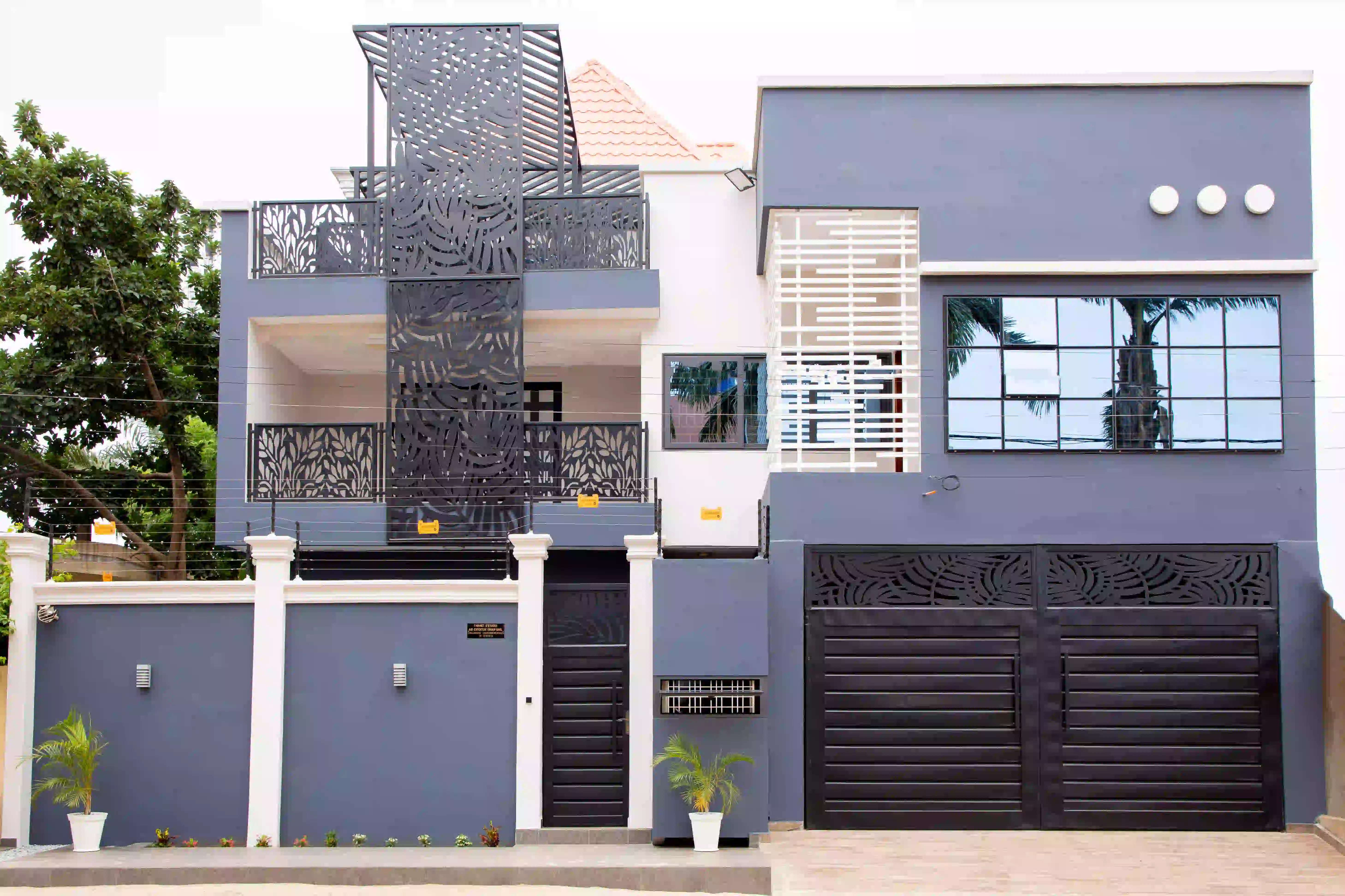 Modern corporate building